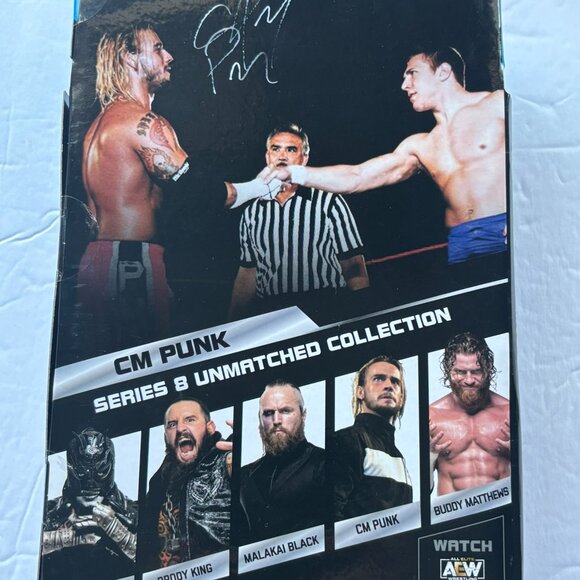 NEW AEW Luminaries Collection CM Punk 6'' Action Figure - Picture 10 of 11